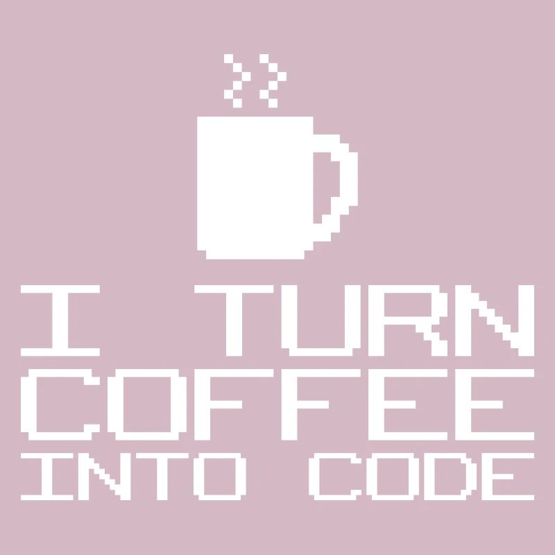 Je transforme le café en code