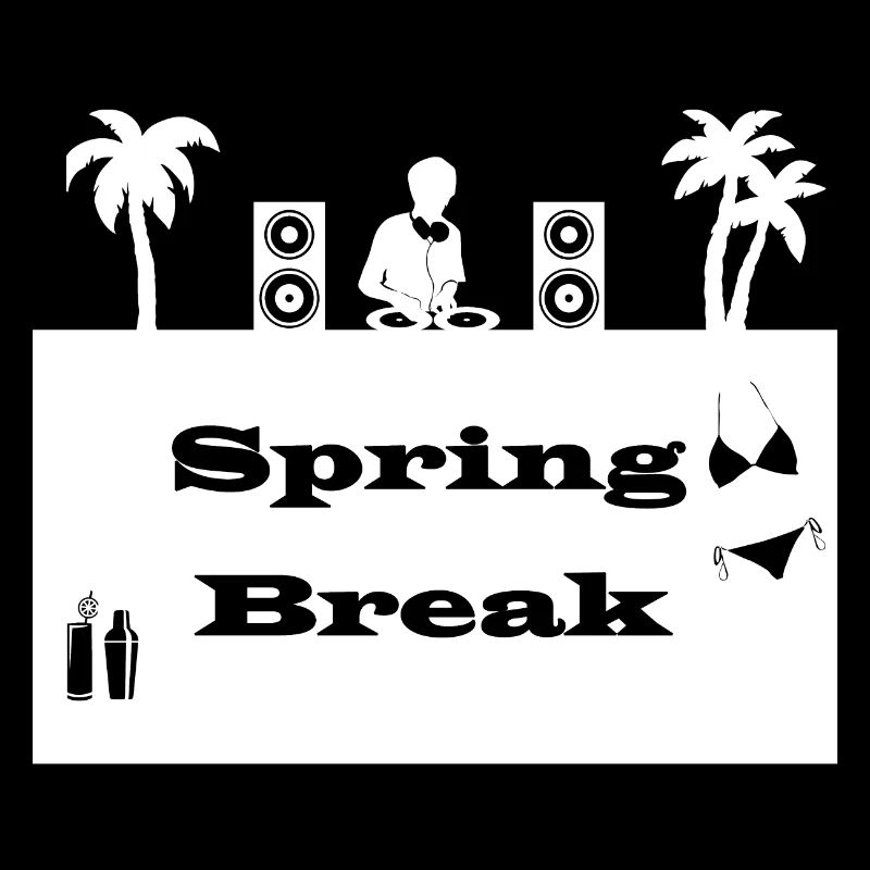 spring break blanc