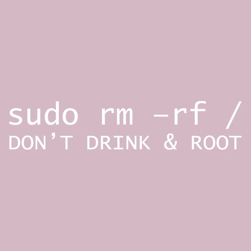 Don’t drink root programming cadeau d’information