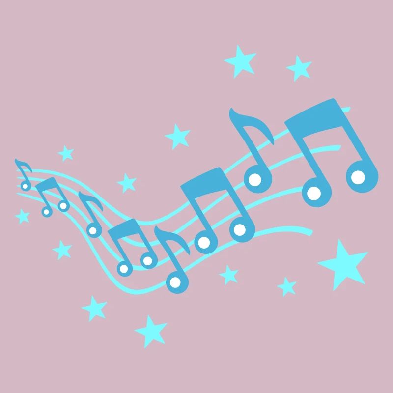 Many Music Notes Icons Melody Musical Notes Audio