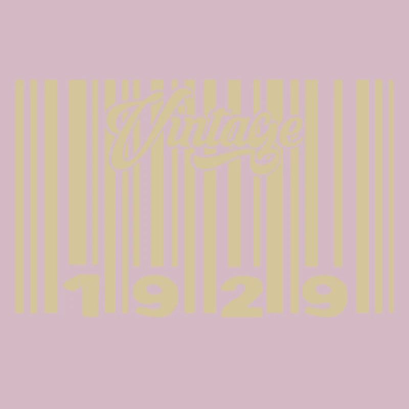 Vintage 1929 Barcode 1929: Year 2025.
