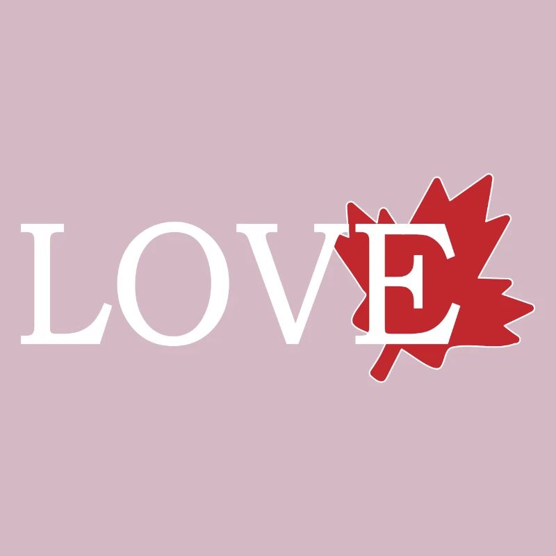 Amour Feuille d'érable du canada