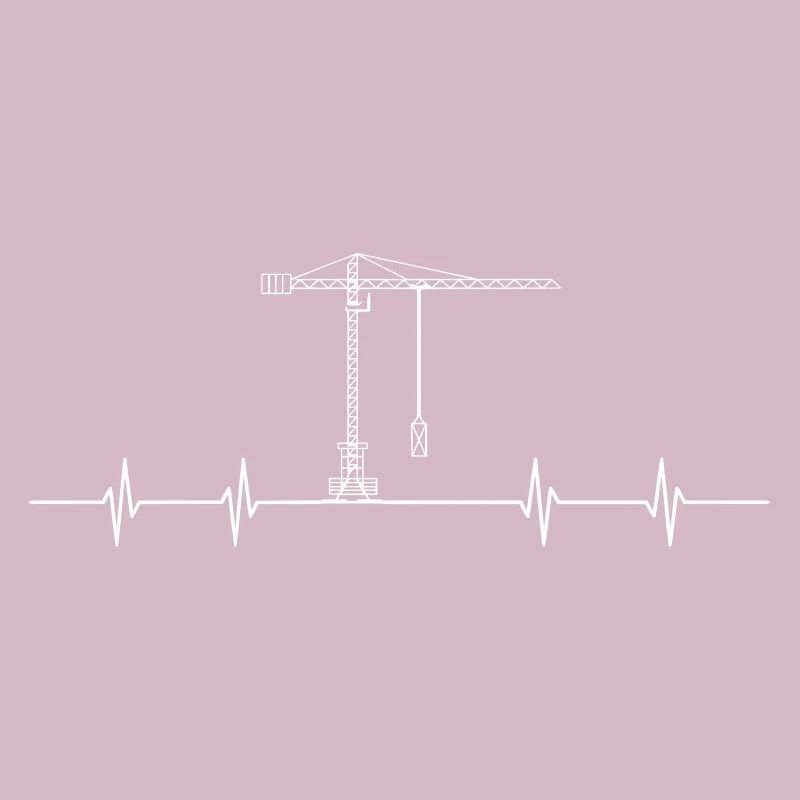 Crane on the construction site