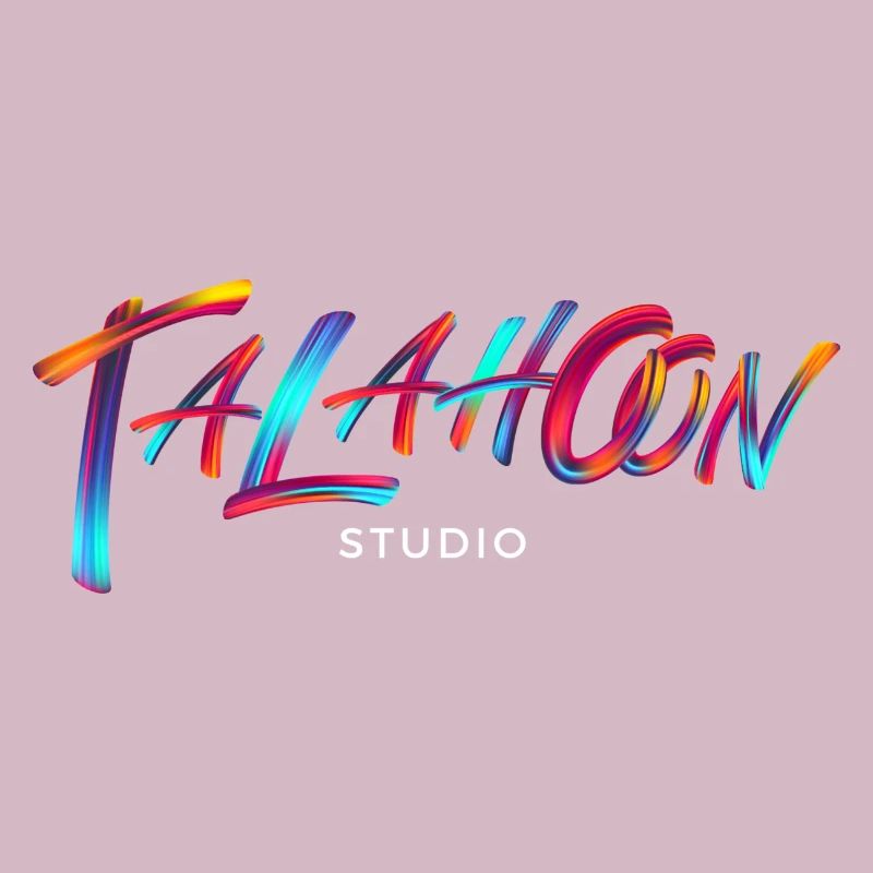 Talahoon Studios Rainbow Brushed