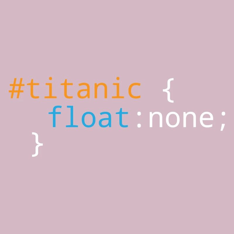 Css Puns - Titanic