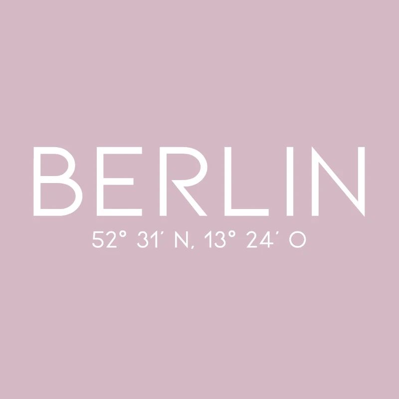 Berlin Coordinates - Germany Brandenburg Gate