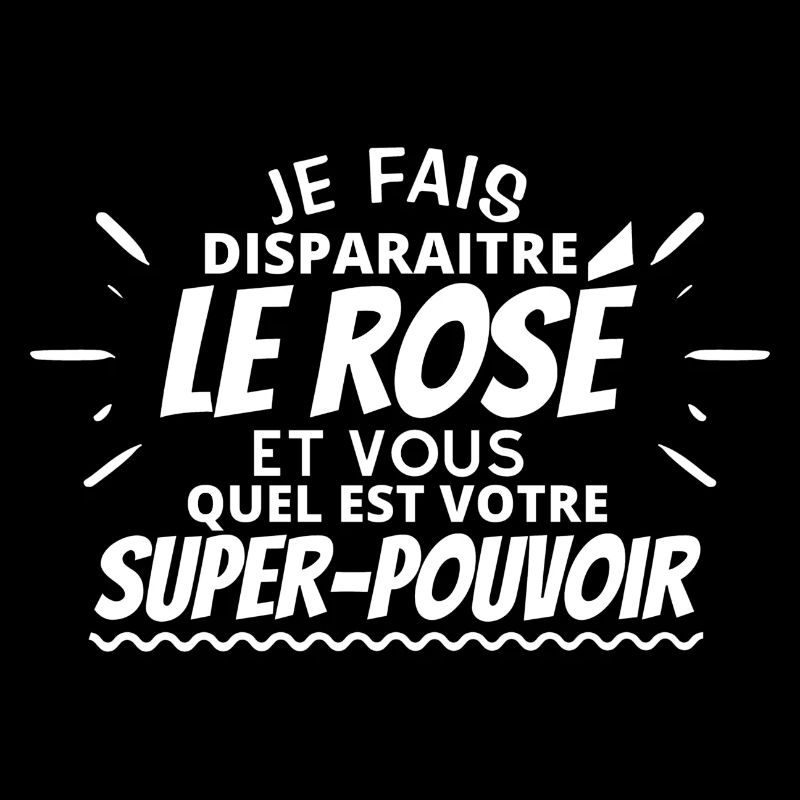Je fais disparaitre le rosé et vous
