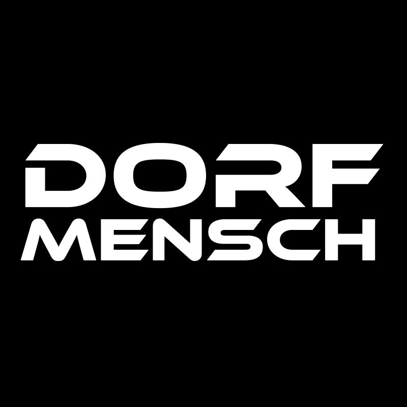 Dorf Mensch Dorf Spruch Geschenk