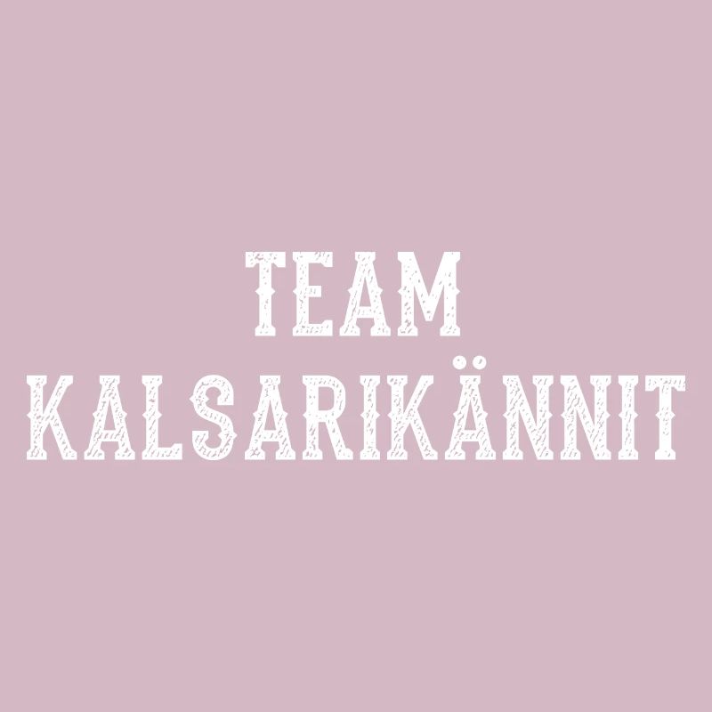 Conception de t-shirts de l’équipe Kalsarikännit