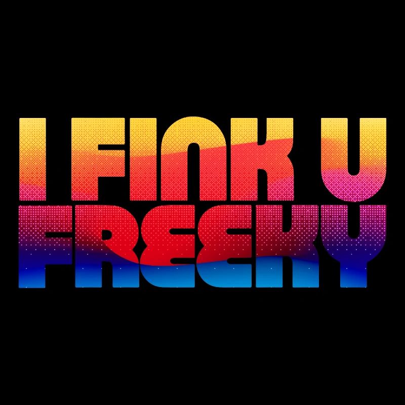 I think you're freaky