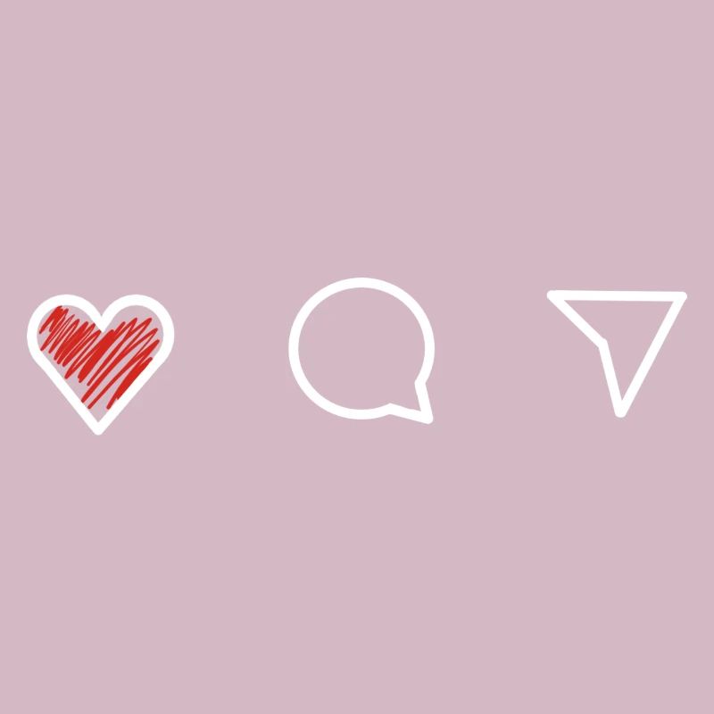 J’aime, commente et partage - insta