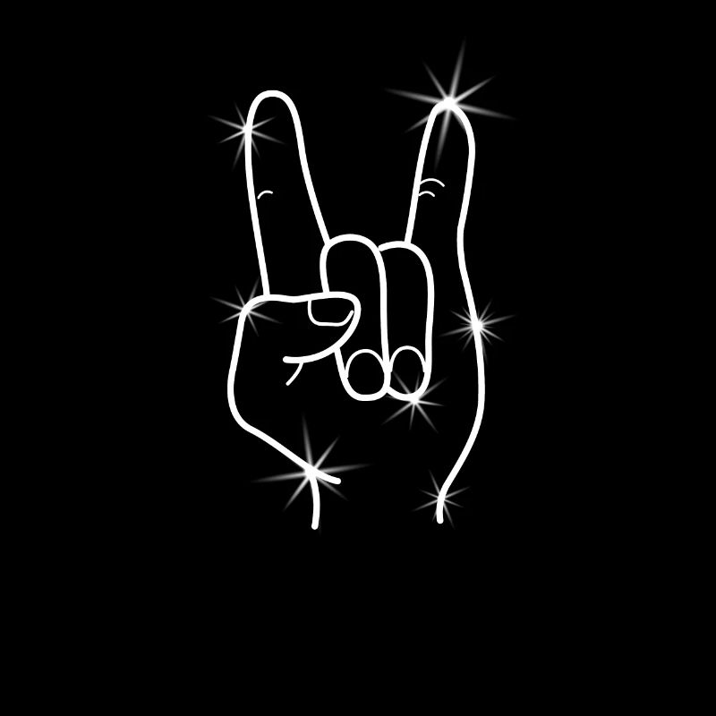 Devil Horns Heavy Metal Hand