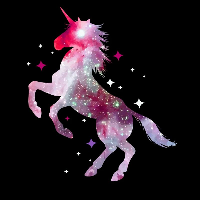 Einhorn Unicorn Pferd Glitzer Isländer
