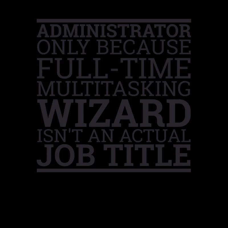 "Administrator Wizard | Admin"