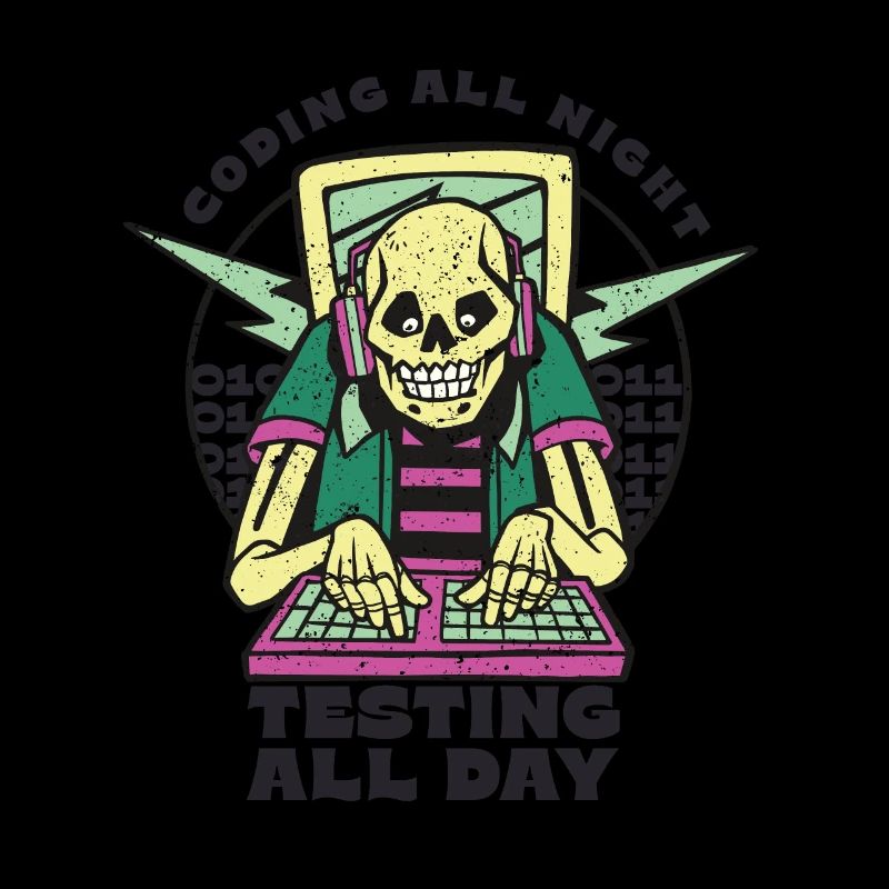 "Coding All Night Programmer | Programmierer"