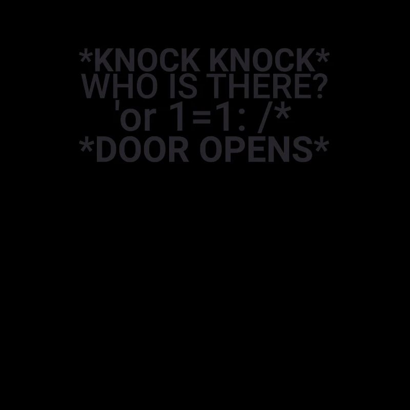 "Cybersecurity Knock | Cybersecurity"