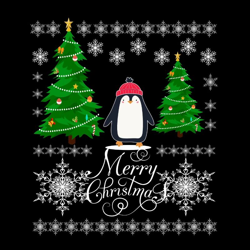 Pinguin-Weihnachten