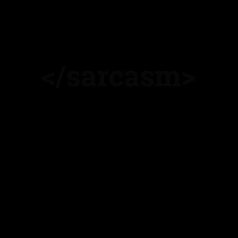 "Sarcasm | Informatik"