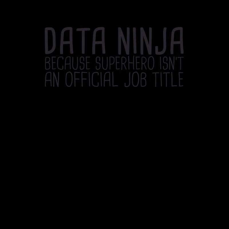 « Data Ninja Superhero | Science des données »