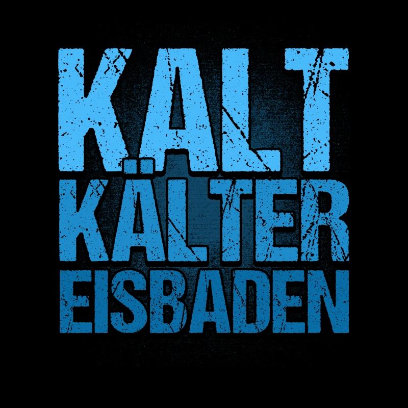 Eisbaden Kaltduscher Eisbader