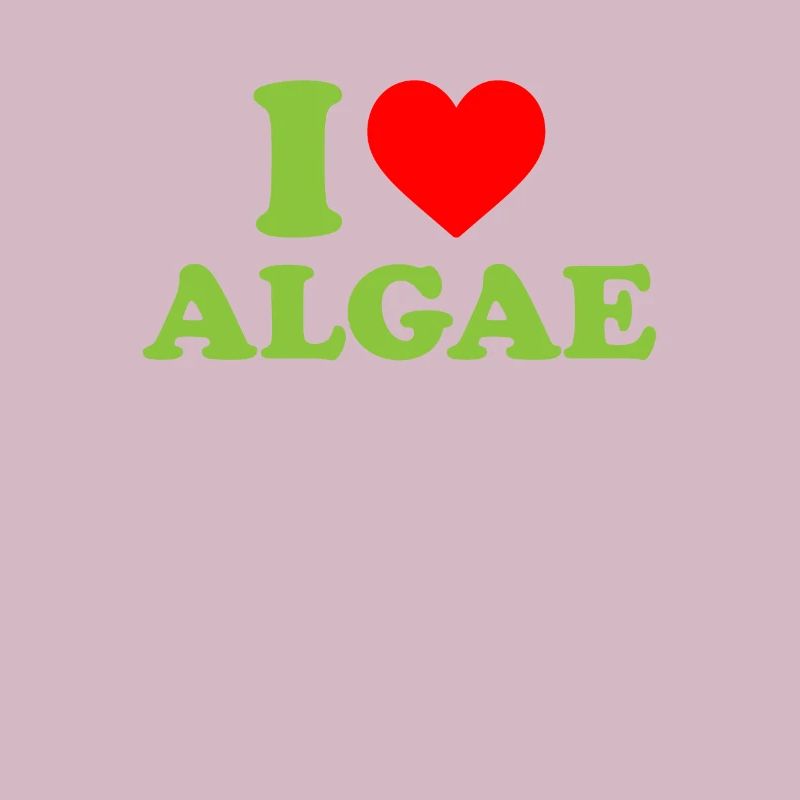 I love algae, algae diatom
