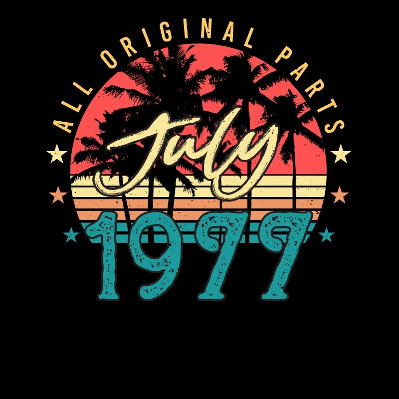 Retro 1977 Juli