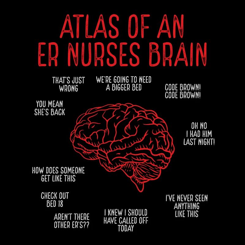 Emergency Medical Nurse ER Nurses Brain ER Tech