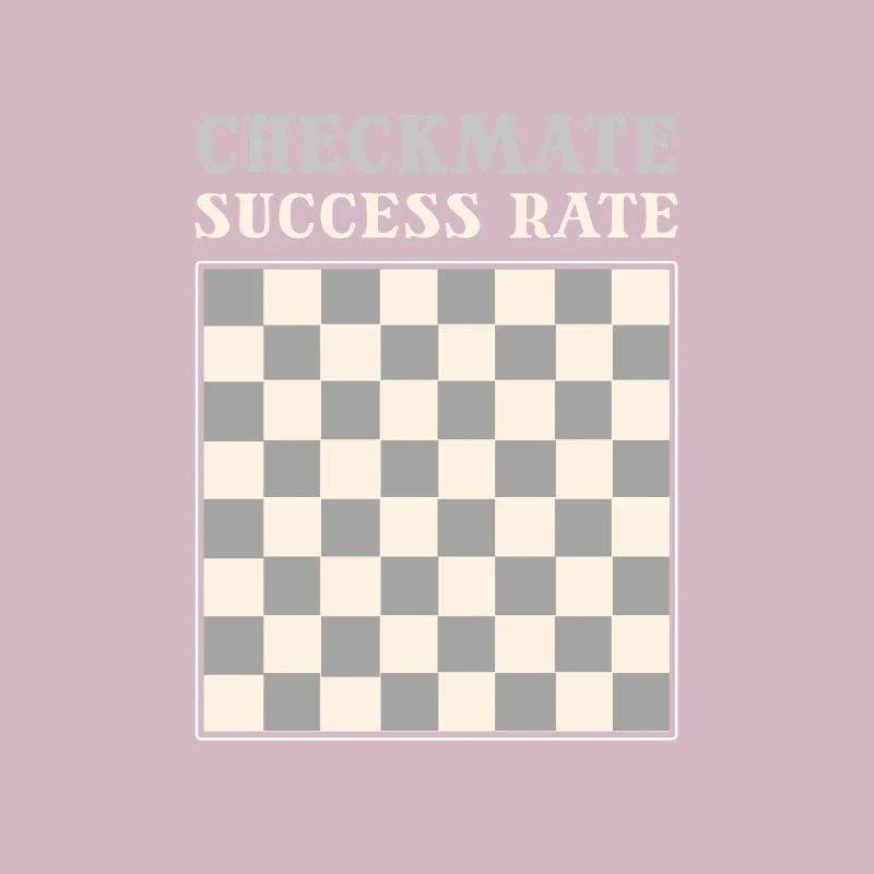 Checkmate Success Rate Chess Board Game