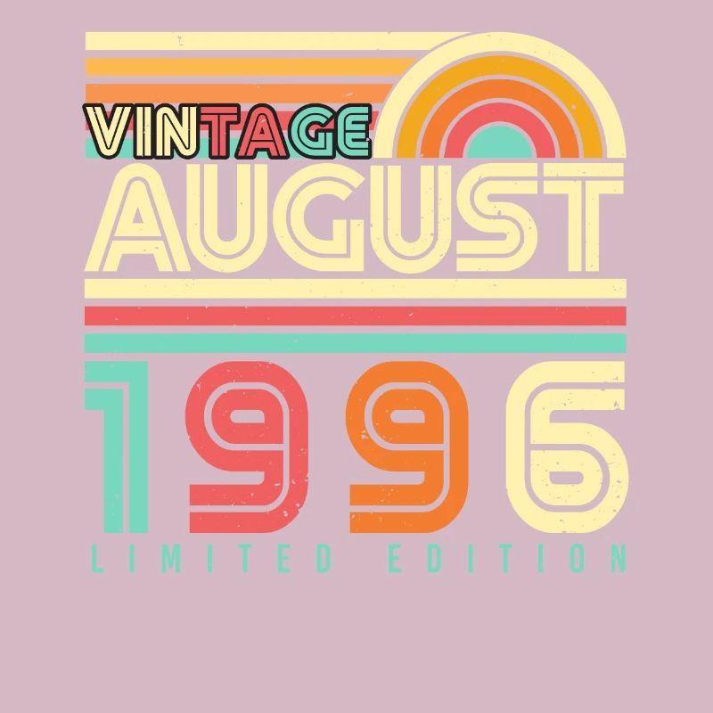 Mois de naissance Août 1996