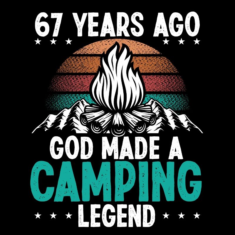67 ans Camping Legend Scout 67Mer de naissance
