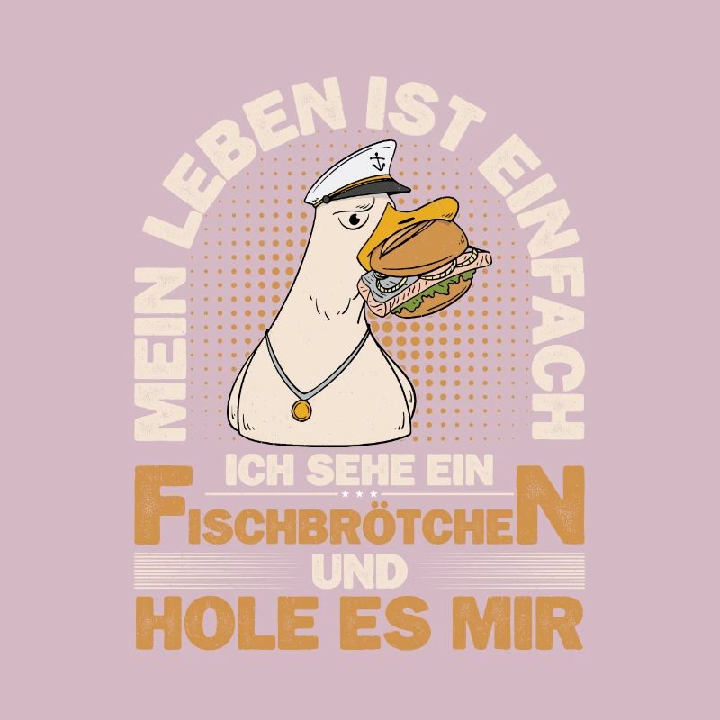 Fischbrötchen Möwe Norddeutsch