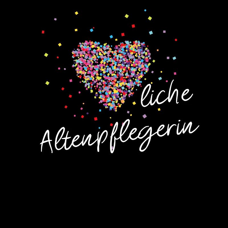 Herzliche Altenpflegerin Pflegerin