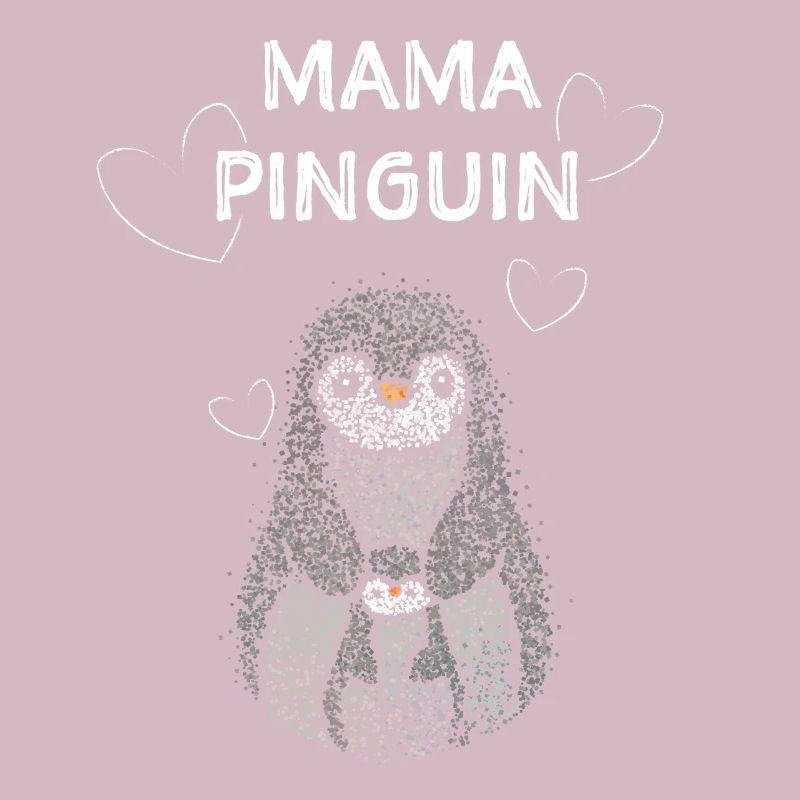 Mama Pinguin Pinguine Liebhaber Muttertag Mutter