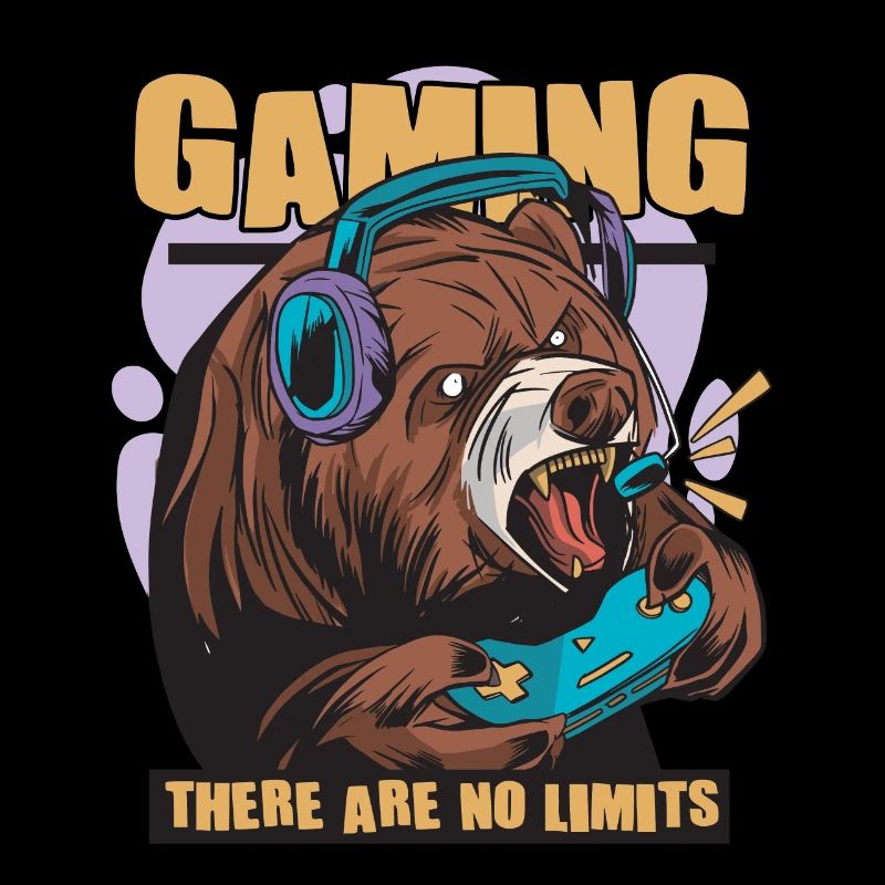 Gaming There Are No Limits Nerd Gamer Video Game