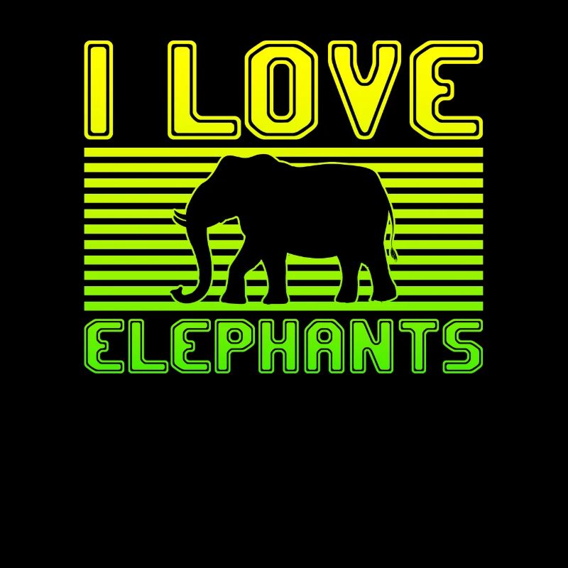 J’adore les éléphants