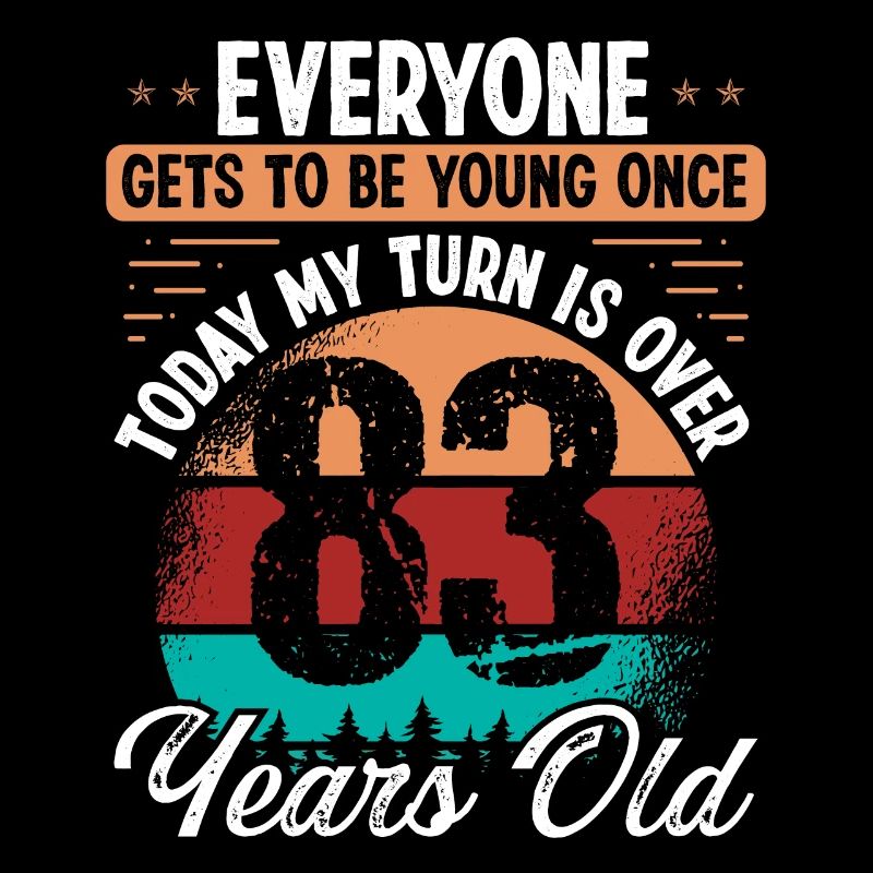 Idée d’anniversaire de 83 ans pour hommes 83 anniversaire
