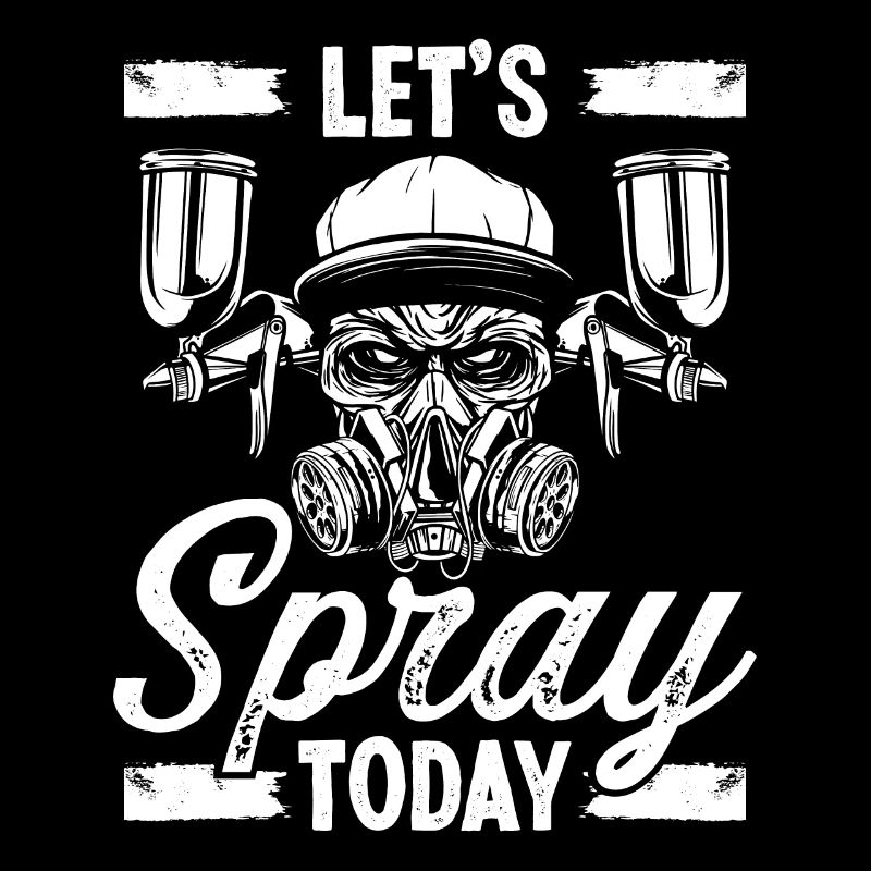Autobody Technician Spray Car Painter Vehicle