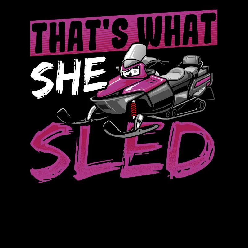 Snowmobile Riding Design for a