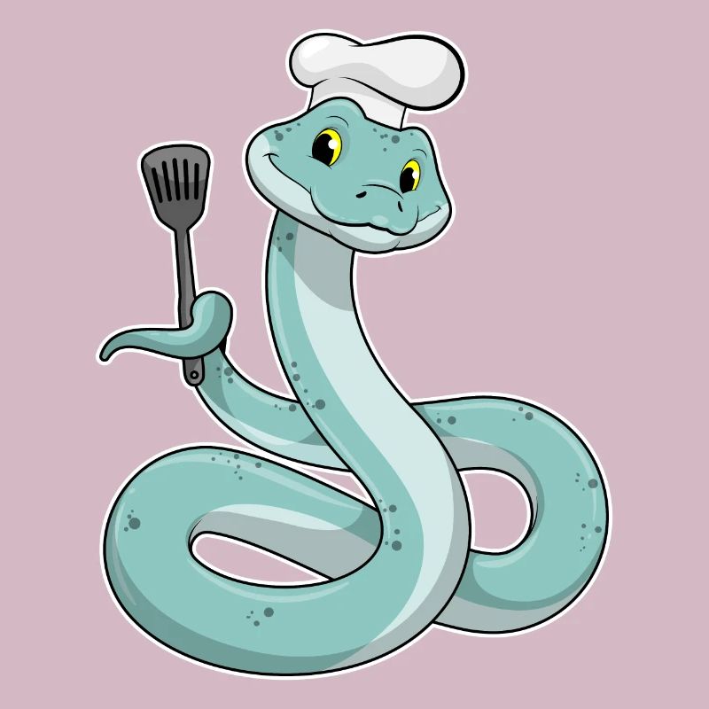 Queue as a chef with a chef's hat