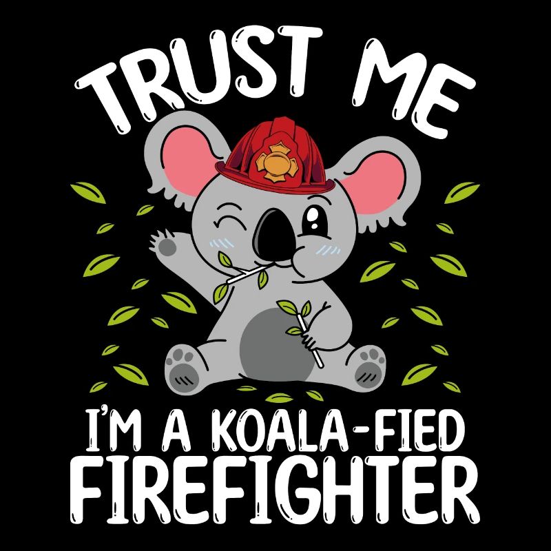 Koala Pompier Équipe de sauvetage Feu de nuit