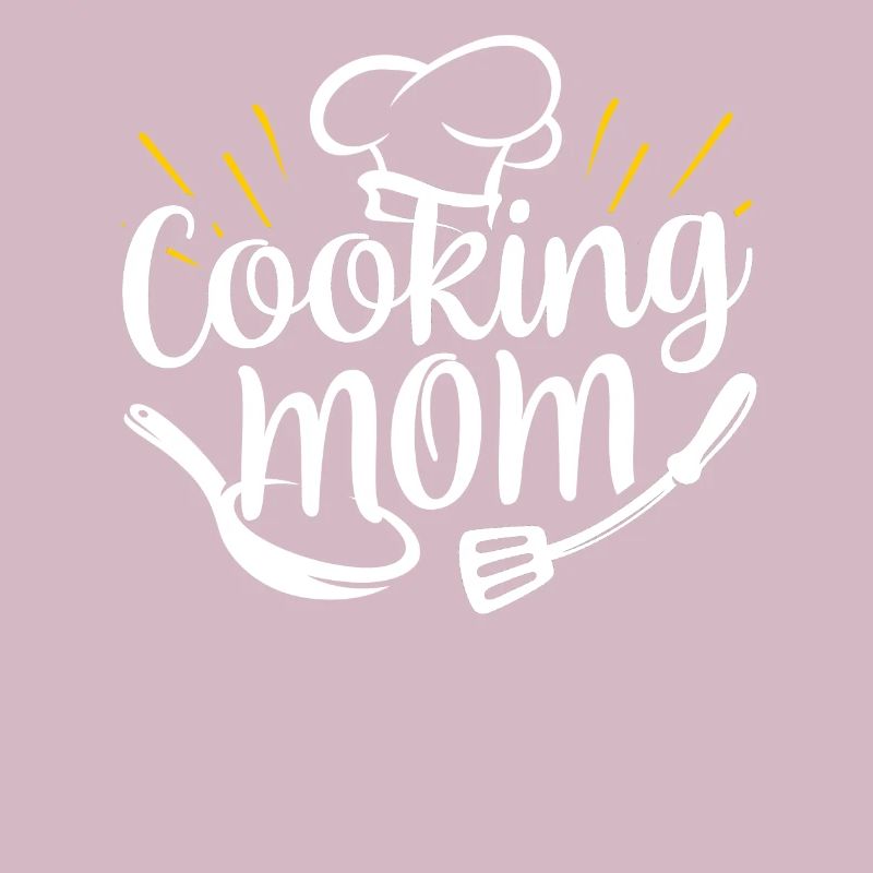 Kochende Mama Kochen Koch Köchin Mutter
