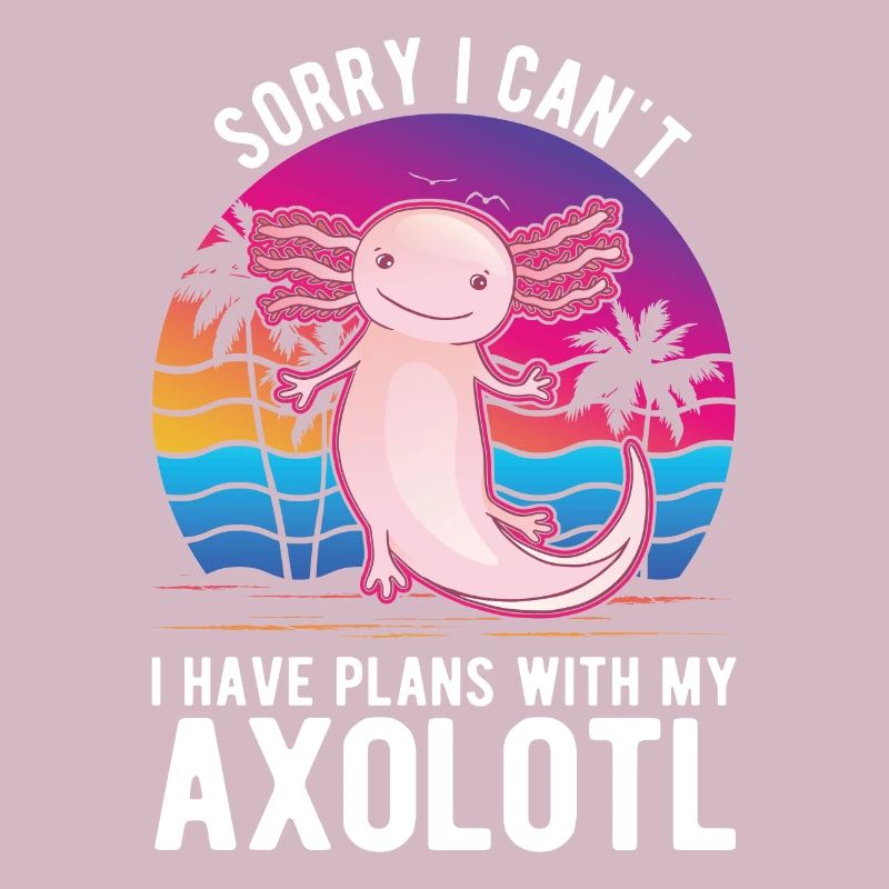Axolotl Cadeau Queue Lurch