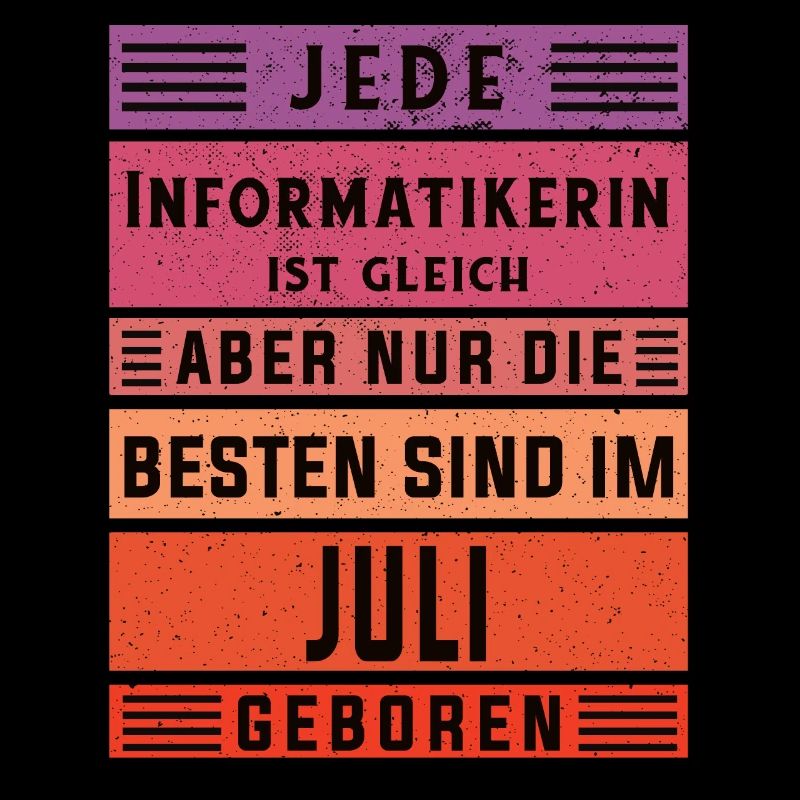 Programmierer Geburtstag Juli geboren