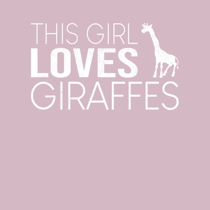 Mädchen Giraffe Spruch
