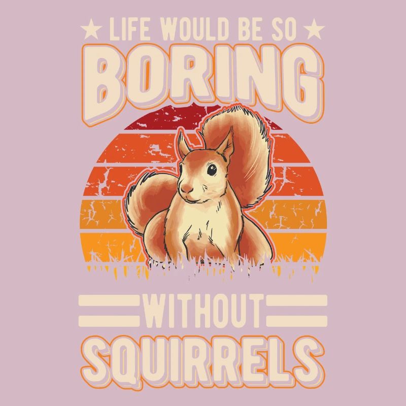 Eichhörnchen Geschenk Squirrel Grauhörnchen