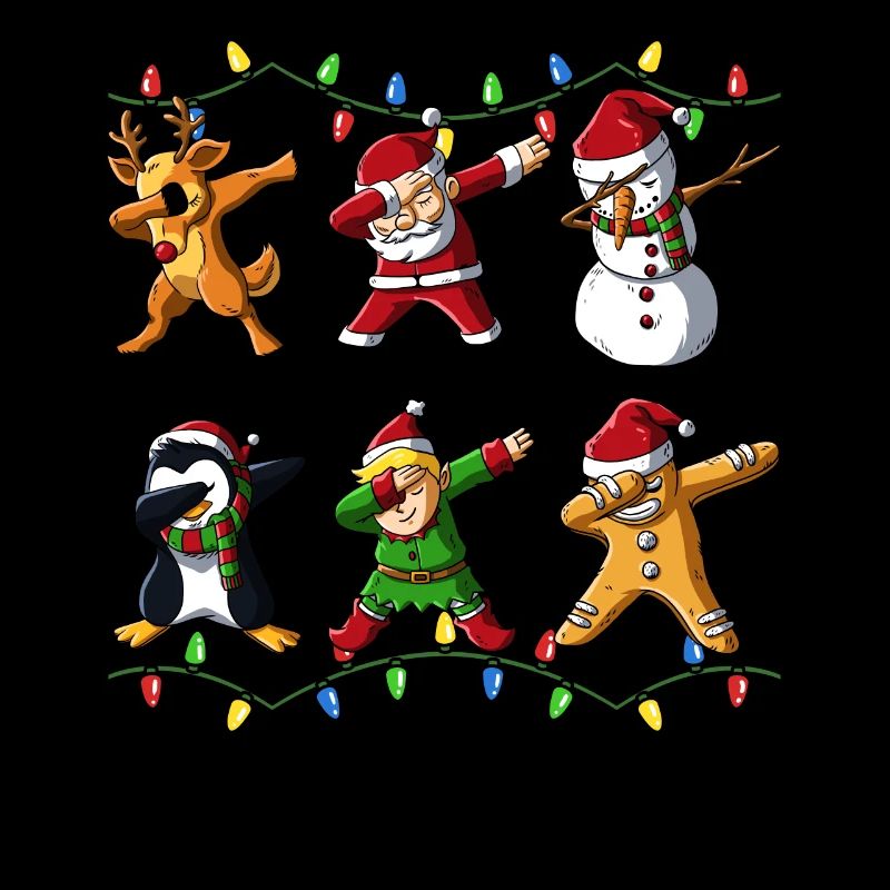 Weihnachten Dabing Santa Elf Lebkuchen Schneemann