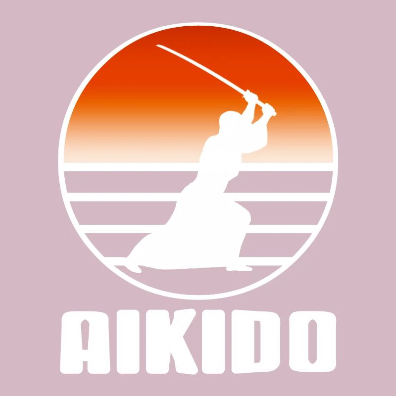 Aikido fighter with sword