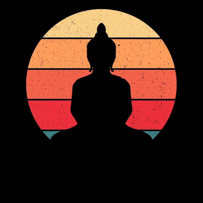 Vintage Buddha Buddhism For Buddhism Enthusiast