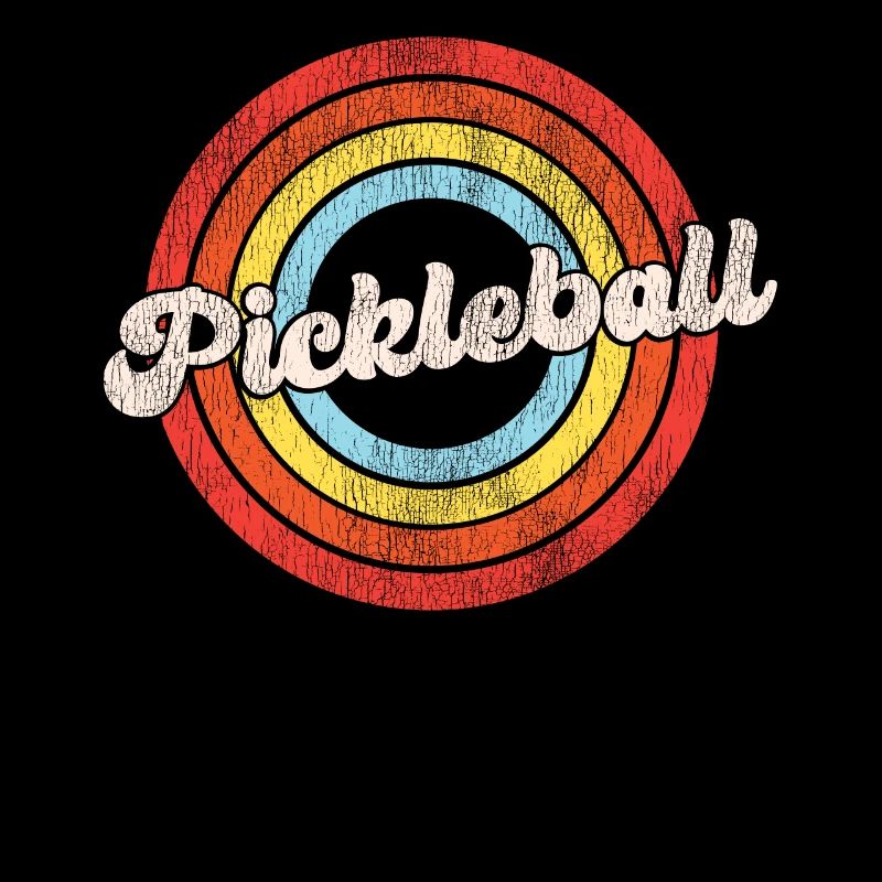 Pickleball Retro Vintage