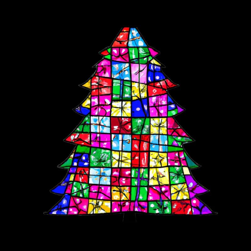 Weihnachten Weihnachtsbaum Kirchenfenster